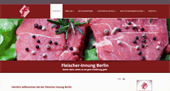 Desktop Screenshot of fleischer-innung-berlin.de